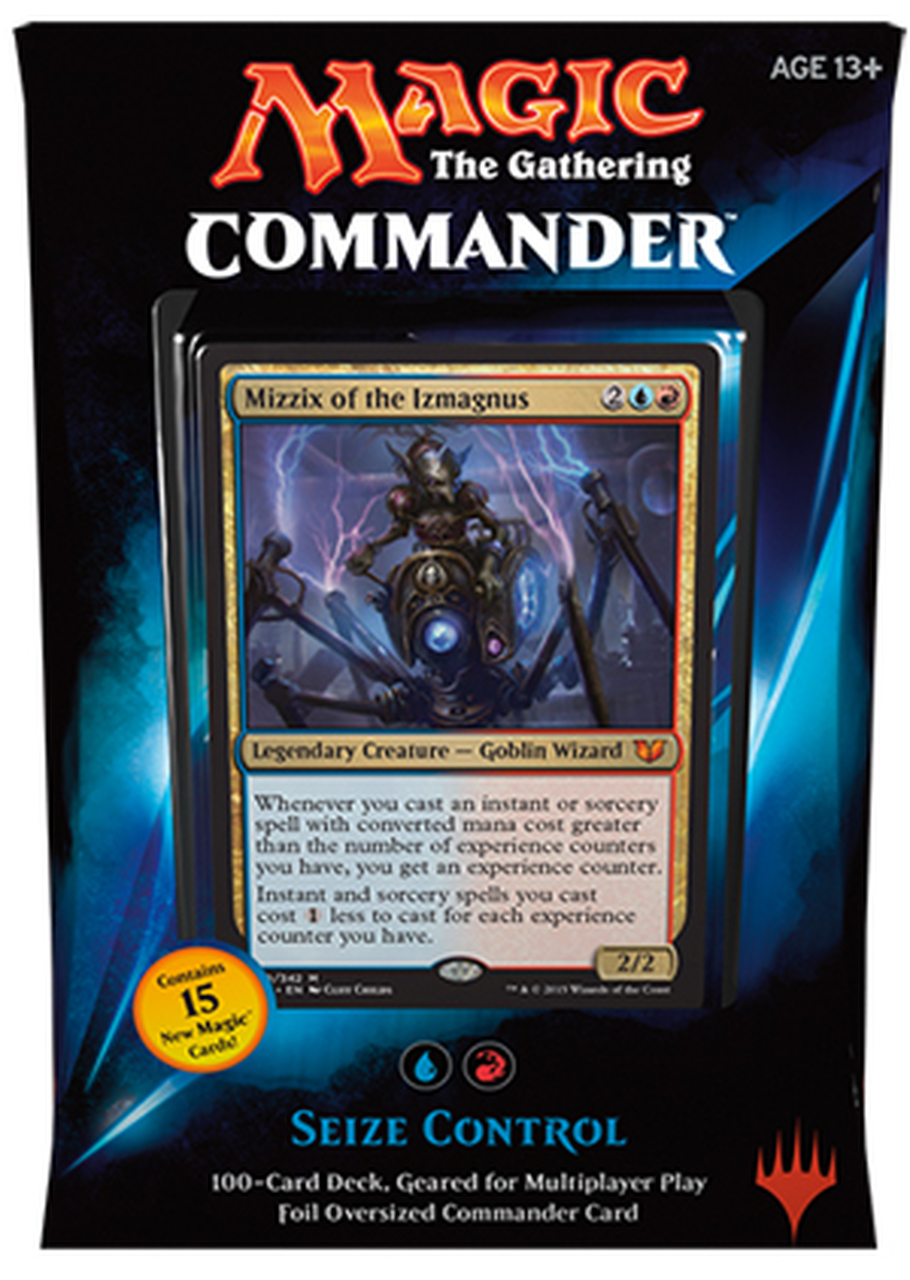 Seize Control Magic The Gathering Commander 2015 MTG ( Japanese